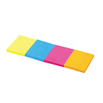 БЛОК Д/ЗАПИСИ 38*51 ММ, 50Л. STAFF, НЕОНОВЫЙ, НАБОР 04ШТ. АССОРТИ /24/