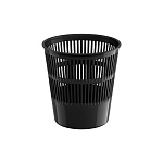 КОРЗИНА Д/БУМАГ 09 Л, ERICHKRAUSE CLASSIC, ПЛАСТ. СЕТЧАТАЯ, ЧЕРНЫЙ /25/ РФ