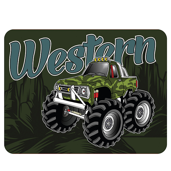 ПОДКЛАДКА Д/ЛЕПКИ ПЧЕЛКА. WESTERN, 43*32, ПЛАСТИК /50/