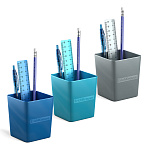 Набор настольный пластиковый ErichKrause® Base, Ice Metallic, ассорти из 3 цветов
