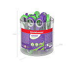 НОЖНИЦЫ 13 СМ. ERICHKRAUSE JUNIOR, АССОРТИ, ТУБУС /24/288/