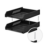 ЛОТОК ГОРИЗ. 2-ОЙ ERICHKRAUSE, ЧЕРНЫЙ, НА ШТИФТАХ /1/12/ РФ