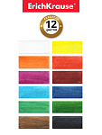 КРАСКИ АКВ. 12 ЦВ. ERICHKRAUSE BASIC, АССОРТИ, К/К, Е/П /44/РФ