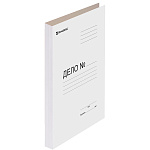 СКОРОСШИВАТЕЛЬ БУМ. А4, 440 Г/М, ДЕЛО, БЕЗ ЗАМКА, BRAUBERG, НЕМЕЛ. /150/РФ