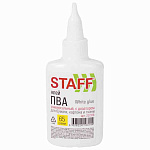 КЛЕЙ ПВА 65 ГР, STAFF BASIC, С ДОЗАТОРОМ /60/РФ