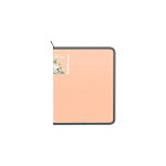 ПАПКА ДЛЯ ТЕТРАДЕЙ, А5+, ERICHKRAUSE MATT PASTEL BLOOM, 0,6 ММ, НА МОЛНИИ, АССОРТИ /4/40/ РФ