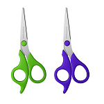 ножницы 15,5 см. erichkrause control junior, доп. упор на ручках, ассорти, к/у, е/п /12/240/