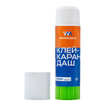 КЛЕЙ КАРАНДАШ 15 Г. WORKMATE PVP, УЛУЧШЕННАЯ ФОРМУЛА /24/576/