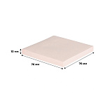 БЛОК Д/ЗАПИСИ 76*76 ММ, 100Л, ATTACHE BRIGHT COLOURS, РОЗОВЫЙ /