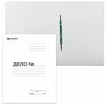 СКОРОСШИВАТЕЛЬ БУМ. А4, 300 Г/М, ДЕЛО №. BRAUBERG, НЕМЕЛ. /200/