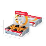 МАРКЕР ТЕКСТ. ERICHKRAUSE VISIOLINE V-12, ОРАНЖЕВЫЙ /10/120/720/