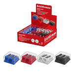 ТОЧИЛКА ПЛАСТ. ERICHKRAUSE ДУО, КЛАССИКА, КОНТЕЙНЕР, АССОРТИ, ДИСПЛЕЙ /18/432/