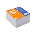 БЛОК Д/ЗАПИСИ КУБ 90*90*50 ММ, WORKMATE, БЕЛЫЙ, НЕ СКЛЕЕН. /24/