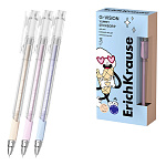 РУЧКА ГЕЛ. ERICHKRAUSE C-VISION STICK&GRIP YUMMY 0,5, СИНИЙ /12/144/1728/