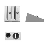 ТОЧИЛКА МЕТАЛ. ERICHKRAUSE FERRO PLUS, 2 ОТВЕРСТИЯ, АЛЮМИН. /12/72/720/