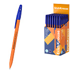 РУЧКА ШАР. ERICHKRAUSE R-301 ORANGE 0,7 STICK, СИНИЙ /50/400/3200/