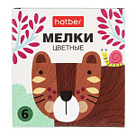 МЕЛ ЦВЕТНОЙ 06 ШТ/УПАК, ХАТБЕР. НАРИСУЙ-КА! К/К /30/