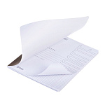 ТЕТРАДЬ 96 Л, А5, КЛ, ХАТБЕР. ОДНОТОННЫЙ. ШОКОЛАДНЫЙ МУСС, ЛАМ. МЯГКОЕ КАСАНИЕ, НА СКОБЕ /5/30/