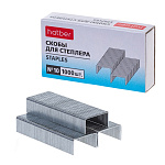 СКОБЫ №10 ХАТБЕР, ОЦИНКОВАННЫЕ, 1000 ШТ, КАРТ. БОКС /10/1000/