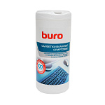 САЛФЕТКИ BURO BU-AN32, ВЛАЖ. АНТИБАКТЕРИАЛЬНЫЕ, СПИРТОВЫЕ, 100ШТ /12/1429366