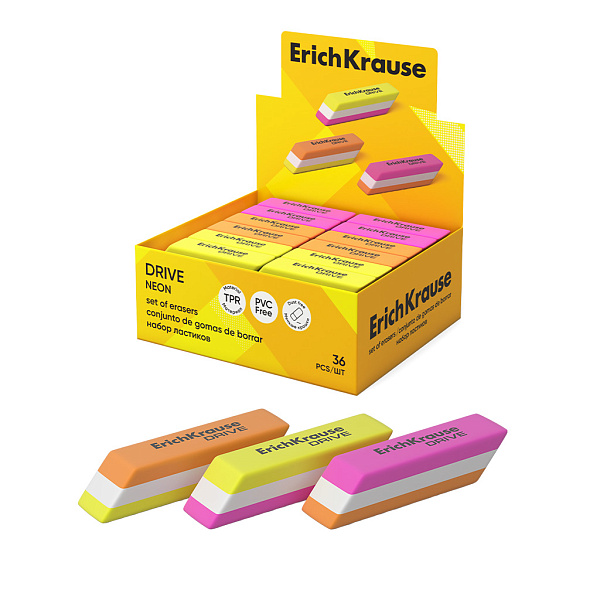ЛАСТИК ERICHKRAUSE ДРАЙВ, АССОРТИ /36/