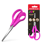 НОЖНИЦЫ 14 СМ. ERICHKRAUSE JOY® ERGO, ЛИНЕЙКА НА ЛЕЗВИИ, АССОРТИ, К/У, Е/П /12/240/