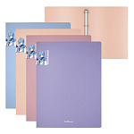 ПАПКА НА 4 КОЛЬЦА, ПЛАСТ. 24 ММ, ERICHKRAUSE MATT MANGA, 0,6 ММ, АССОРТИ /4/36/ РФ