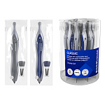 циркуль erichkrause classic, металл. 125 мм+см. грифель, ассорти, пвх чехол, тубус /24/384/