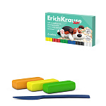 ПЛАСТИЛИН 06 ЦВ, ERICHKRAUSE BABY, 78 Г, ВОСКОВОЙ, МЯГКИЙ, СО СТЕКОМ, АССОРТИ, К/К /8/48/