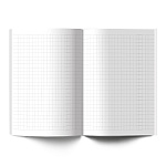 БЛОКНОТ-БИЗНЕС 64 Л, А6, КЛ, СВЕТОЧ. ВОДНЫЙ ВИХРЬ, МАТ. ЛАМ. /4/24/