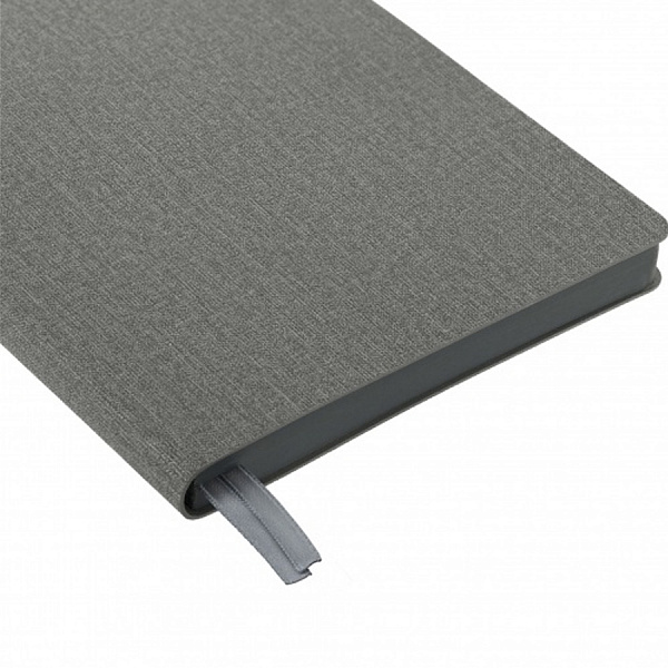 ЕЖЕДНЕВНИК НЕДАТИР, A5, PORTOBELLO TREND. TWEED, СЕРЫЙ /40/