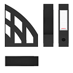 ЛОТОК ВЕРТ. ERICHKRAUSE, ЧЕРНЫЙ, МОНОЛИТ /2/24/ РФ