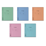 ТЕТРАДЬ 24 Л, КЛ. ERICHKRAUSE КЛАССИКА COVERPRO МАТОВЫЙ МЕЧТА, ПЛАСТ. ОБЛ. НА СКОБЕ, МИКС /10/160/