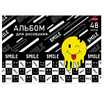 АЛЬБОМ Д/РИС. 48 Л. А4, ХАТБЕР. АССОРТИ-ВЫПУСК №3, НА СКОБЕ /6/30/