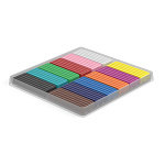 ПЛАСТИЛИН 12 ЦВ, 192 ГР, ERICHKRAUSE BASIC LIGHT PACK, АССОРТИ, Е/П /36/