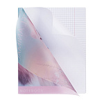 ТЕТРАДЬ 96 Л, А5, КЛ, ХАТБЕР. PASTEL ANIMALS, ПЛАСТ. ОБЛ. НА СКОБЕ /5/30/