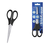 НОЖНИЦЫ 17 СМ. ERICHKRAUSE STANDARD, ДЛЯ ЛЕВШЕЙ, ЧЕРНЫЙ, БЛИСТЕР /12/240/