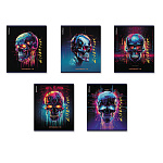 ТЕТРАДЬ 48 Л, А5, КЛ. ERICHKRAUSE CYBERPUNK, МЕТАЛ. ЛАМ. ТВИН-ЛАК, MIX-PACK /5/100/ РФ