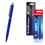 Ручка шариковая автоматическая ErichKrause Smart® Matic Classic 0.7, Super Glide Technology, цвет чернил синий (в блистере по 1 шт.)