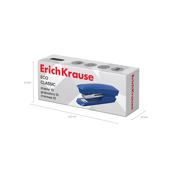 СТЕПЛЕР №10, ДО 20 Л. ERICHKRAUSE ЕСО, АССОРТИ /12/288/