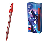 РУЧКА ШАР. ERICHKRAUSE U-108 ORIGINAL STICK 1.0 ULTRA GLIDE TECHNOLOGY, КРАСНЫЙ /12/144/1728/