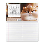 ТЕТРАДЬ 12 Л, ЛИН. ERICHKRAUSE ПРИМА-КОШКА, ВЫБ. УФ-ЛАК, ГЛИТТЕР, МИКС /10/280/