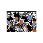 КОНВЕРТ ПЛАСТ. НА МОЛНИИ, А4, ERICH KRAUSE® TULIPS ZIP, 0,16 ММ, РАЗНОЦВЕТНЫЙ /12/180/