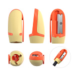 точилка пласт. erichkrause joy®, ассорти /48/