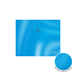 КОНВЕРТ ПЛАСТ. НА КНОПКЕ, B5, ЕRICH КRAUSE® GLOSSY BUBBLE GUM, 0,18 ММ, НАБОР 04ШТ, АССОРТИ /3/144/