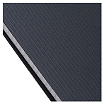 БЛОКНОТ 80 Л, А5, КЛ. ХАТБЕР. VELVET ЧЕРНЫЙ, ПЛАСТ. ОБЛ. НА ГРЕБНЕ /32/