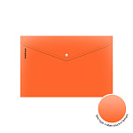 КОНВЕРТ ПЛАСТ. НА КНОПКЕ, А4, ЕRICHКRAUSE SOFT CARIBBEAN, 0,18 ММ, НЕПРОЗР. АССОРТИ /12/240/ РФ