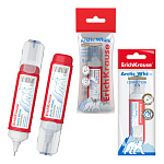 Ручка-корректор ErichKrause Arctic white, 12мл (в пакете по 1 шт.)