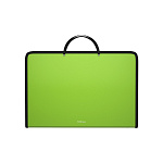 Папка на молнии пластиковая ErichKrause Matt Neon, с ручками, A4, ассорти (в пакете по 4 шт.)