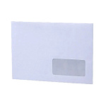 КОНВЕРТ БУМ. C5-2101, СИЛИКОН, 162*229 ММ, ОКНО СПРАВА, ВНУТР. ЗАПЕЧАТКА /1000//